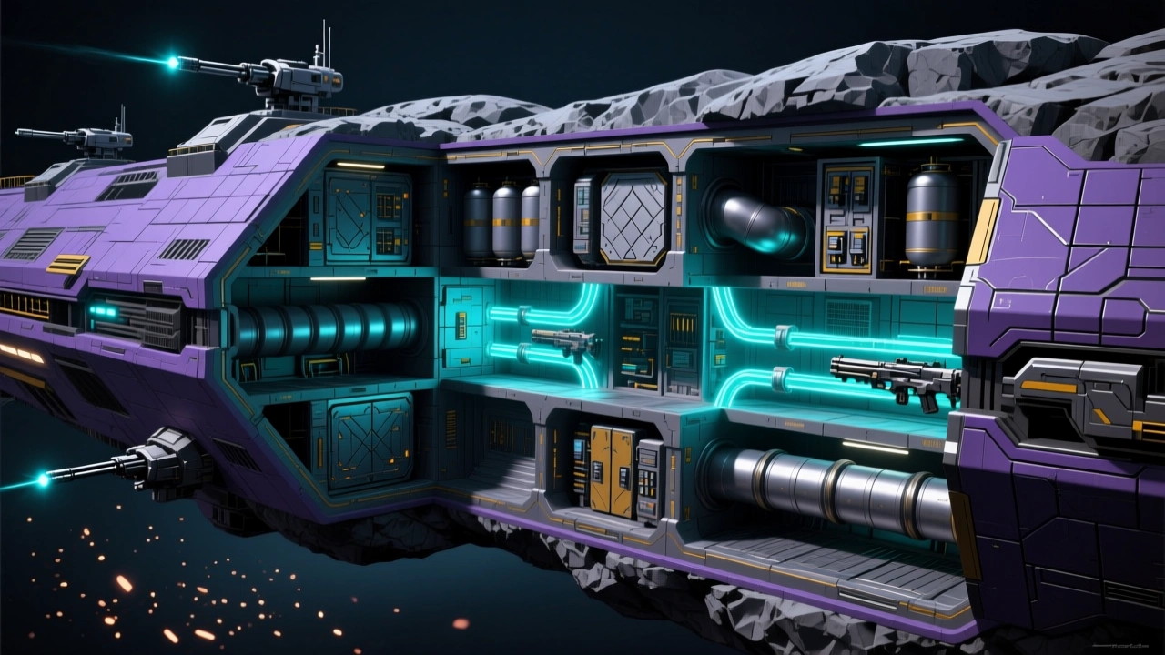 Procedural generation cross-section diagram